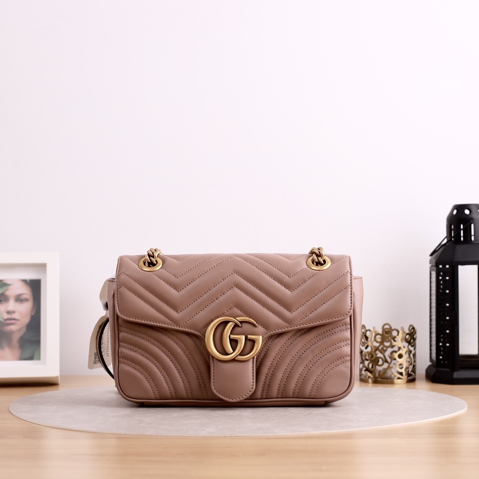 95新 GUCCI/古驰 马蒙26/单肩包/0987