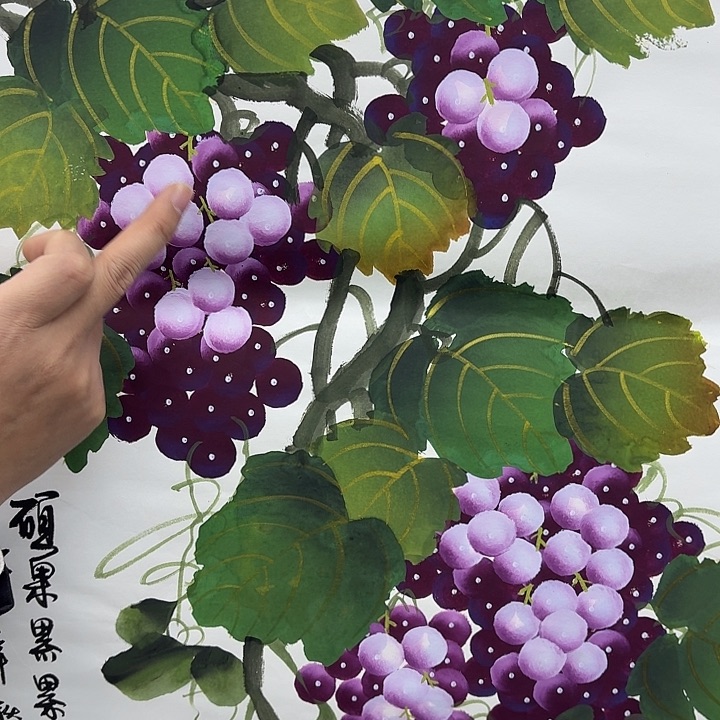 国画手绘国画作品