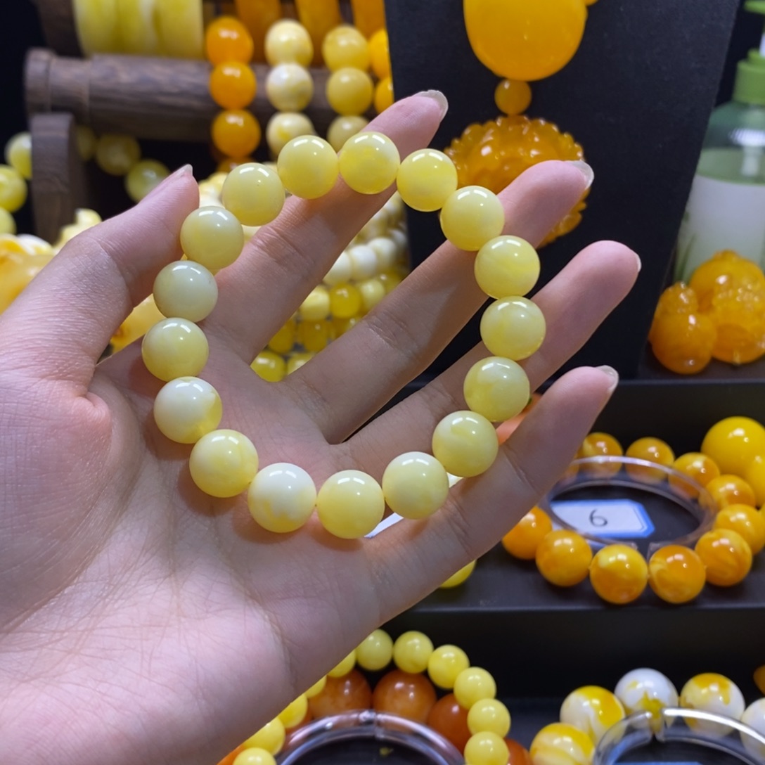 看***看非金属全品无暇百花蜜手串