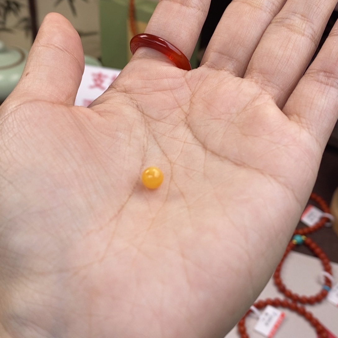 啵***欣南红玛瑙未镶嵌手链