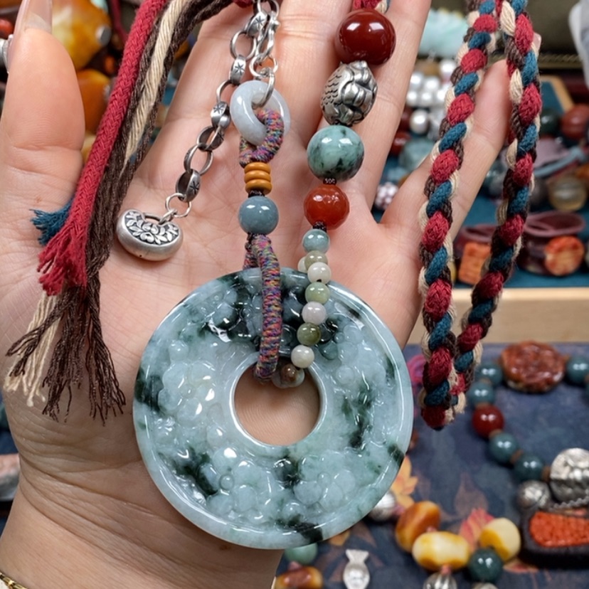 【闪购商品】翡翠颈饰未镶嵌项链