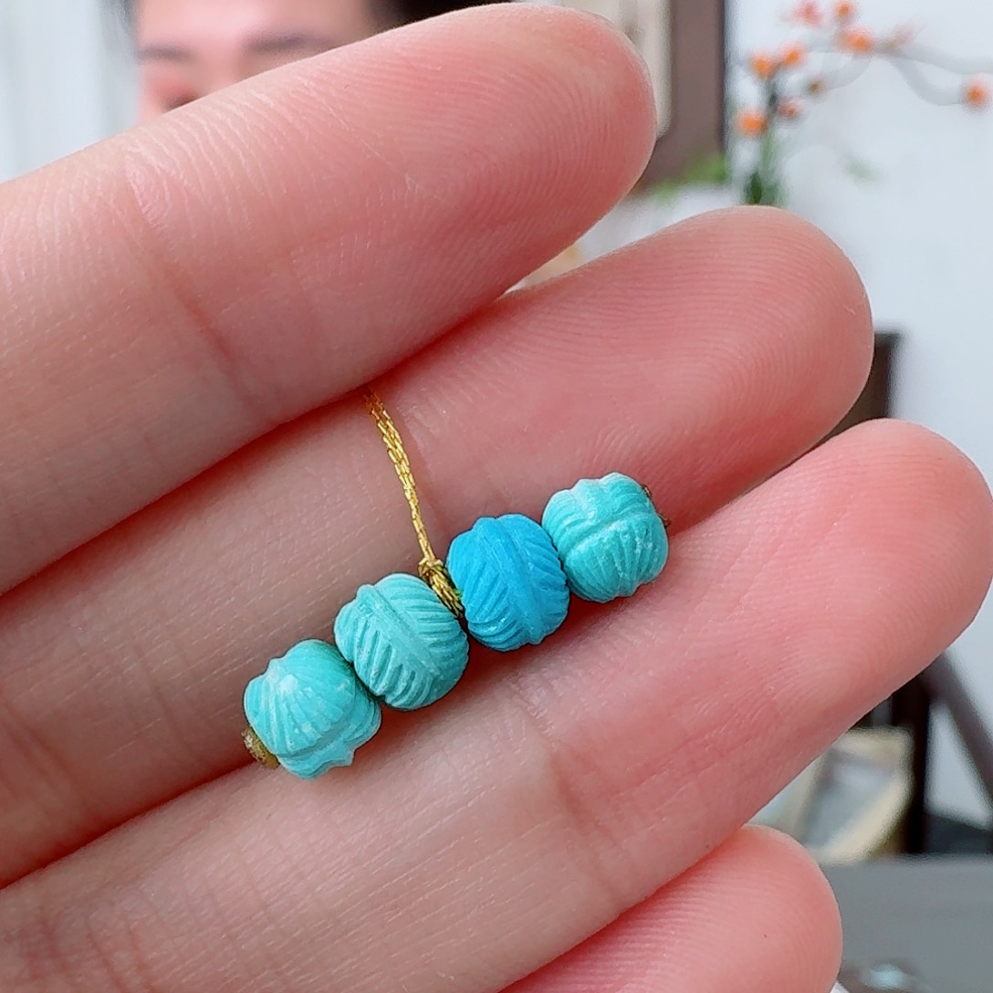 未镶嵌绿松石珠宝奇石