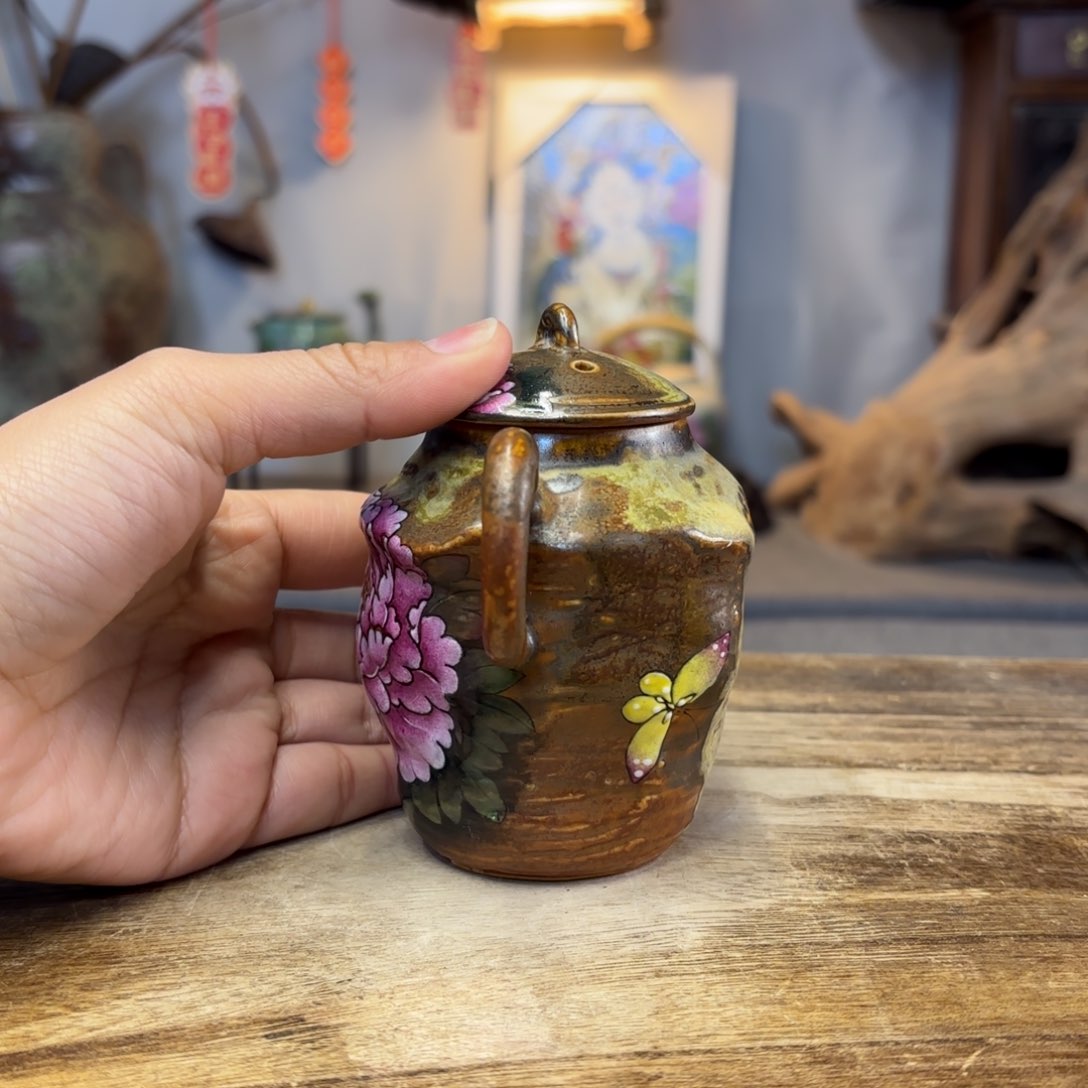 景德镇纯手工制作陶瓷梅