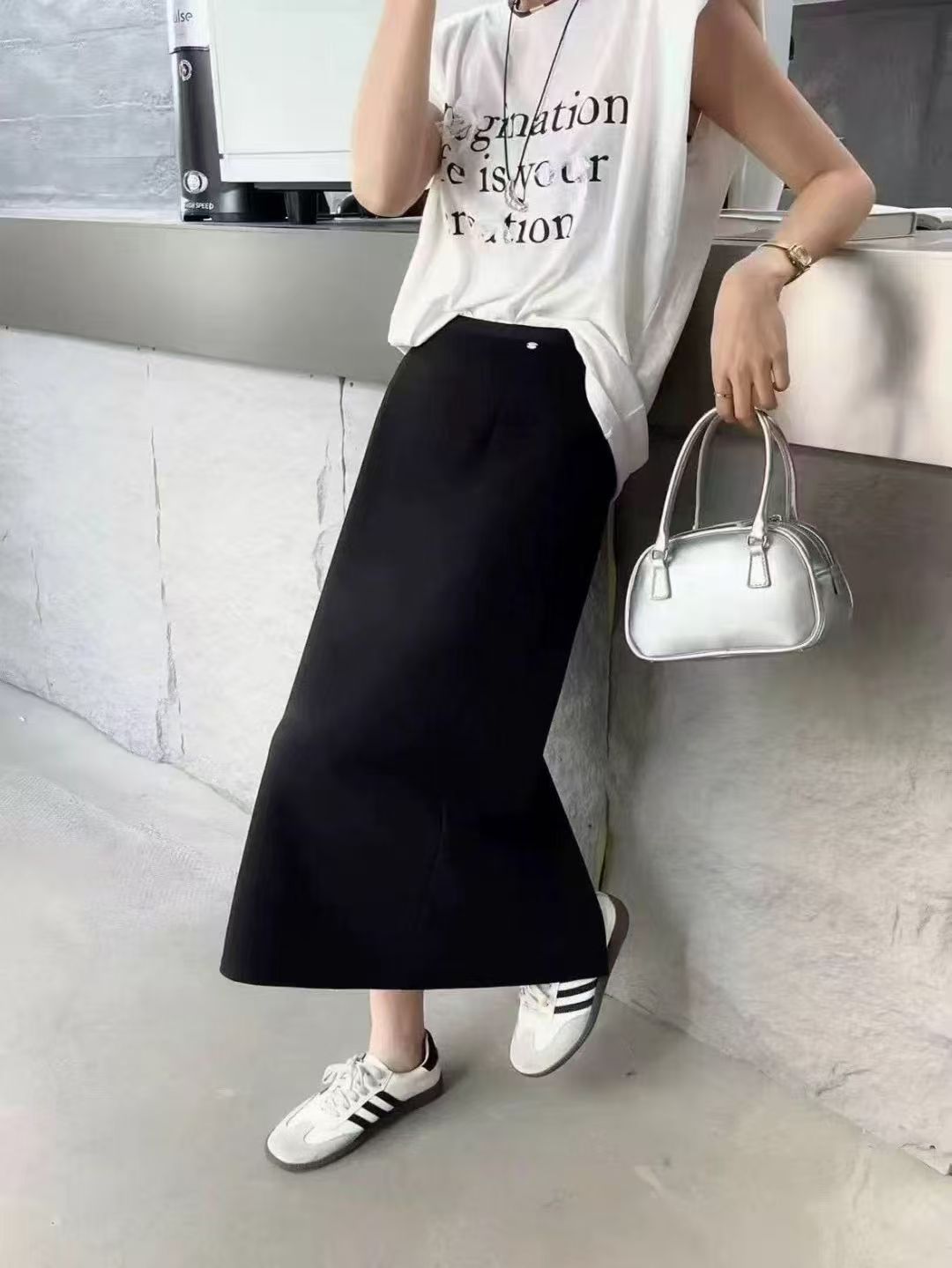 2025新款中国风轻职风厚款半身裙高腰包臀裙时尚裙子常规款