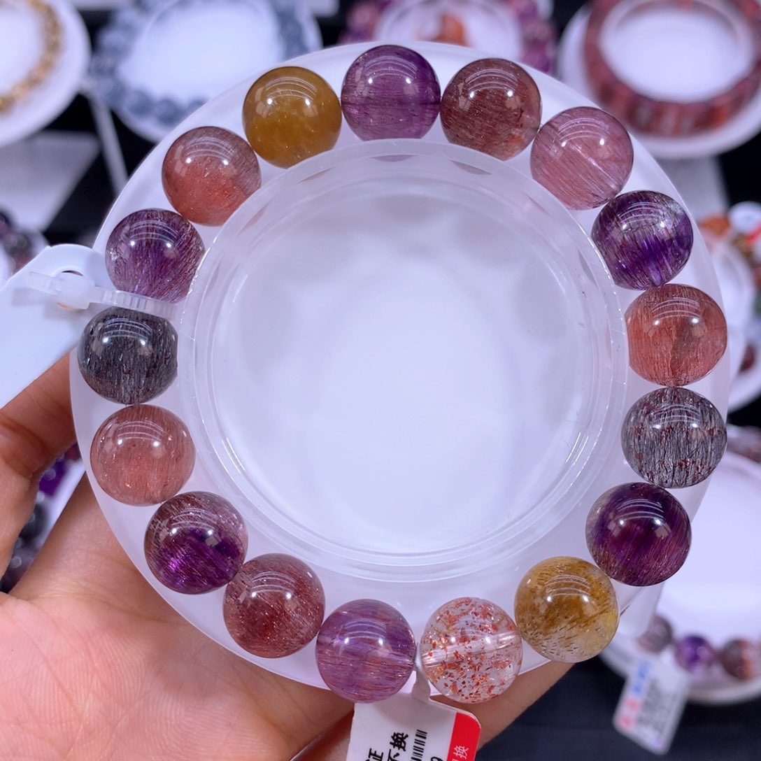 水晶手链未镶嵌超七水晶手链