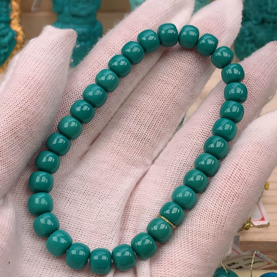 绿松石直径7.4未镶嵌