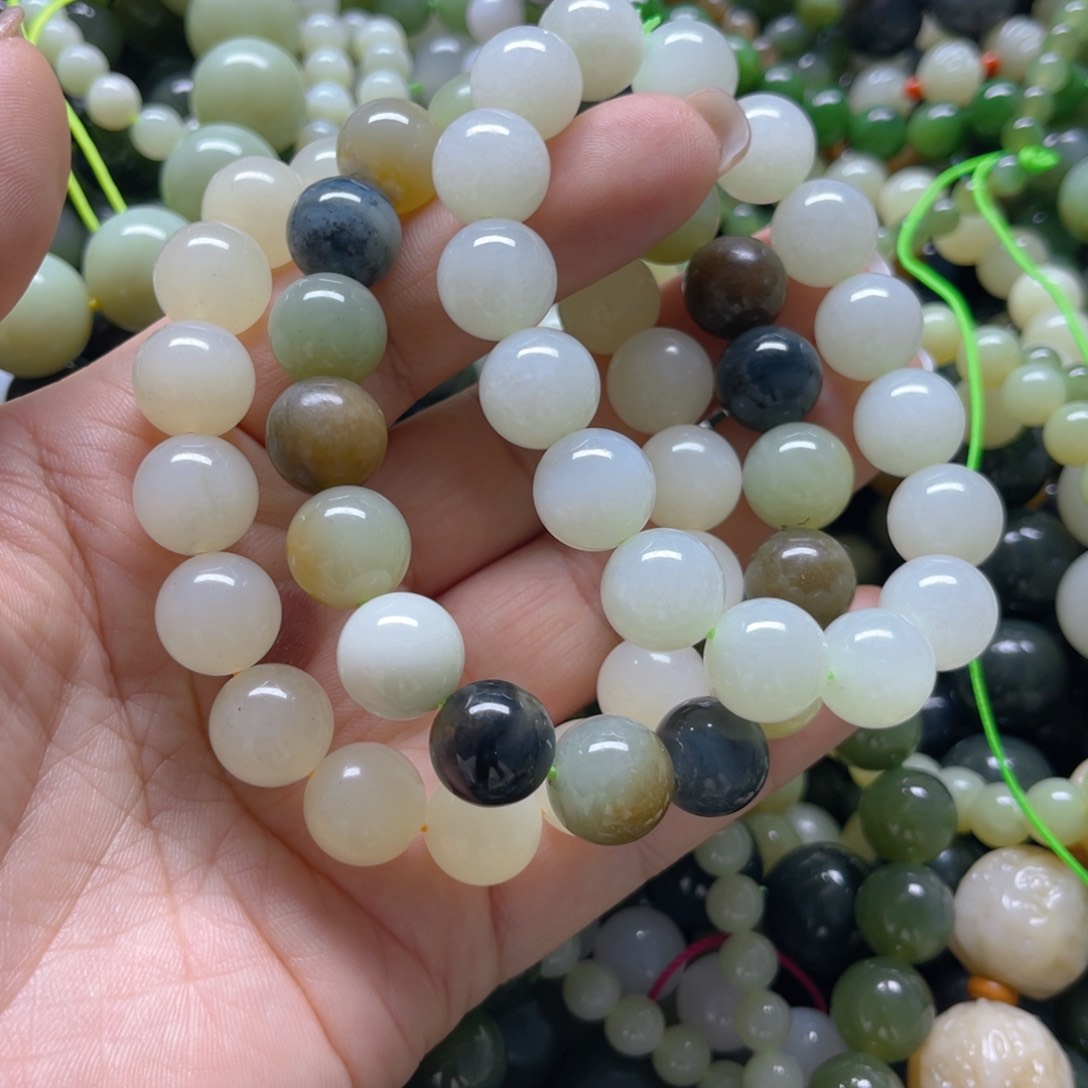 和田玉手链未镶嵌