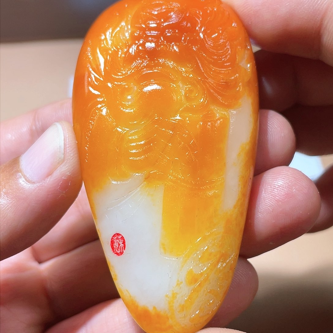 和田玉颈饰未镶嵌A7 