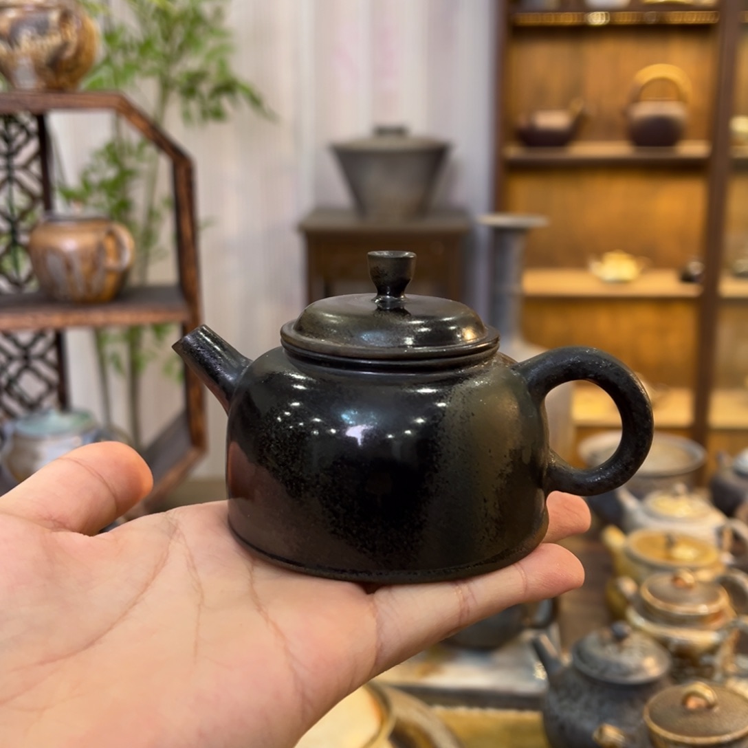 不染柴烧精品乌金