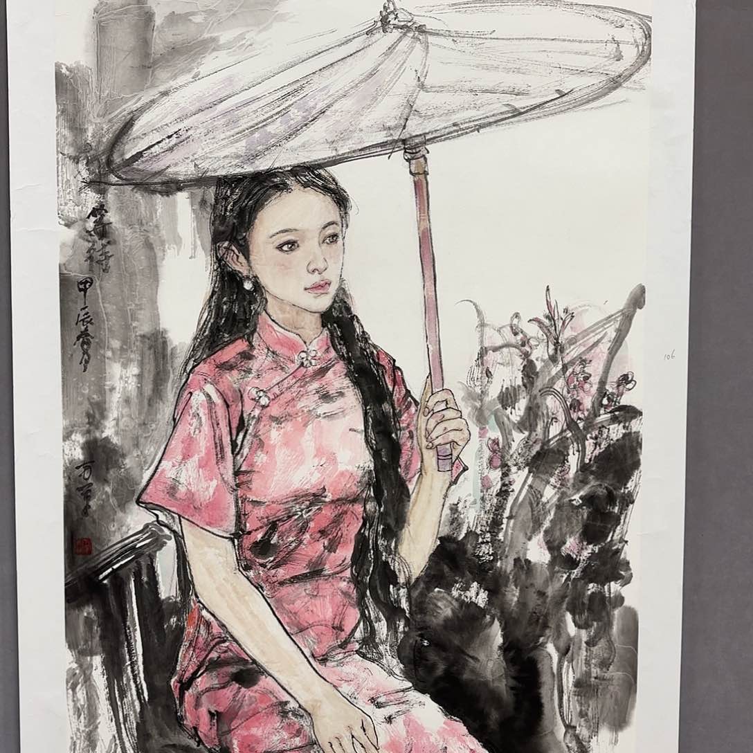 国画国画纯手绘作品请放心去藏