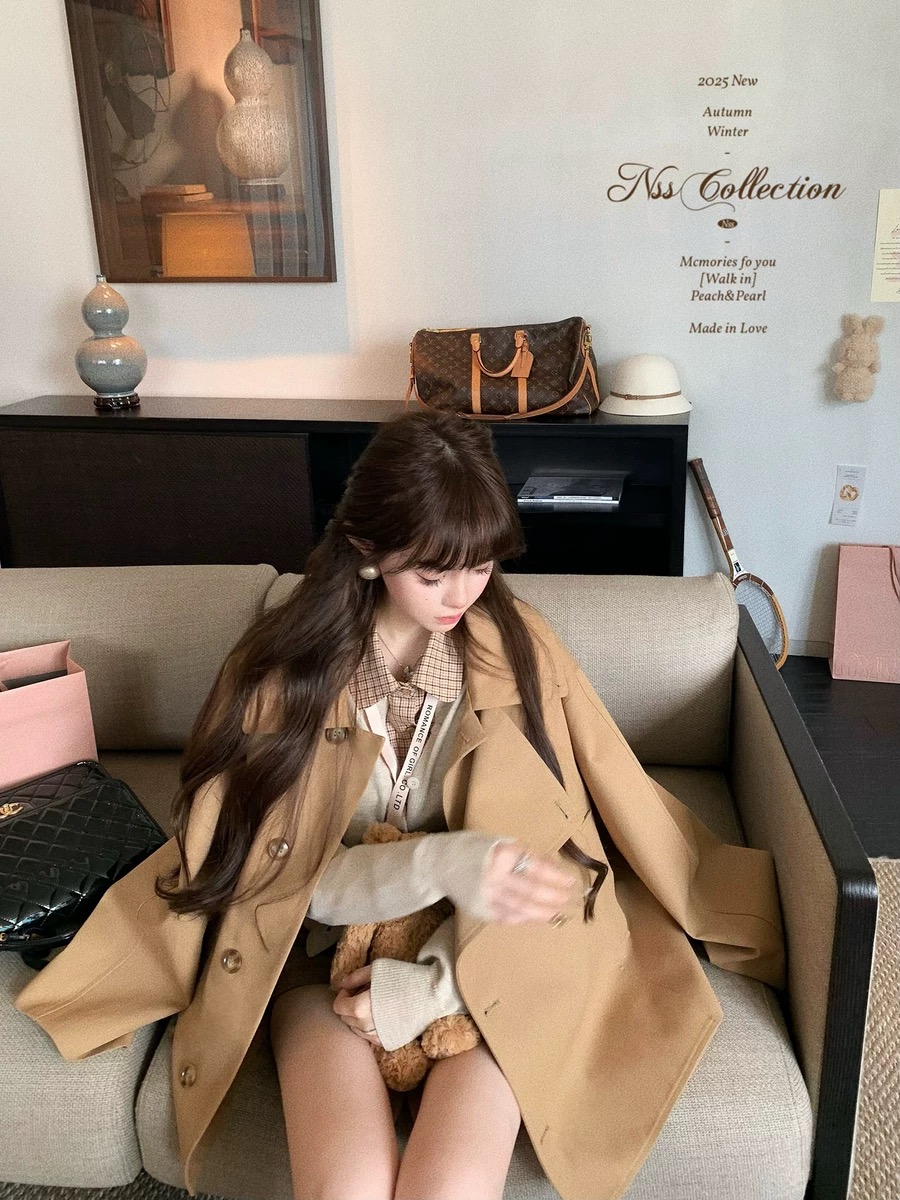 【扣号链接】秋冬新款百搭显瘦气质辣妹纯欲时尚女装