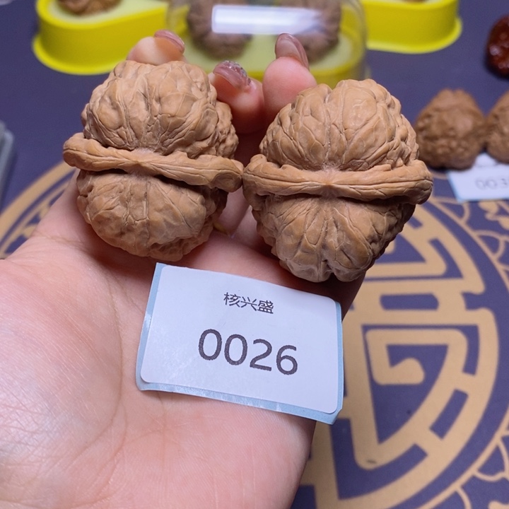 文玩核桃吊坠蛤蟆42.0026