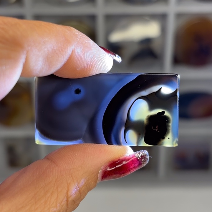 玛瑙/玉髓颈饰合金