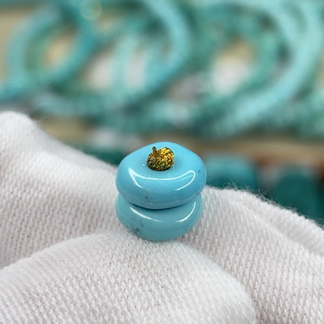 绿松石未镶嵌挂件