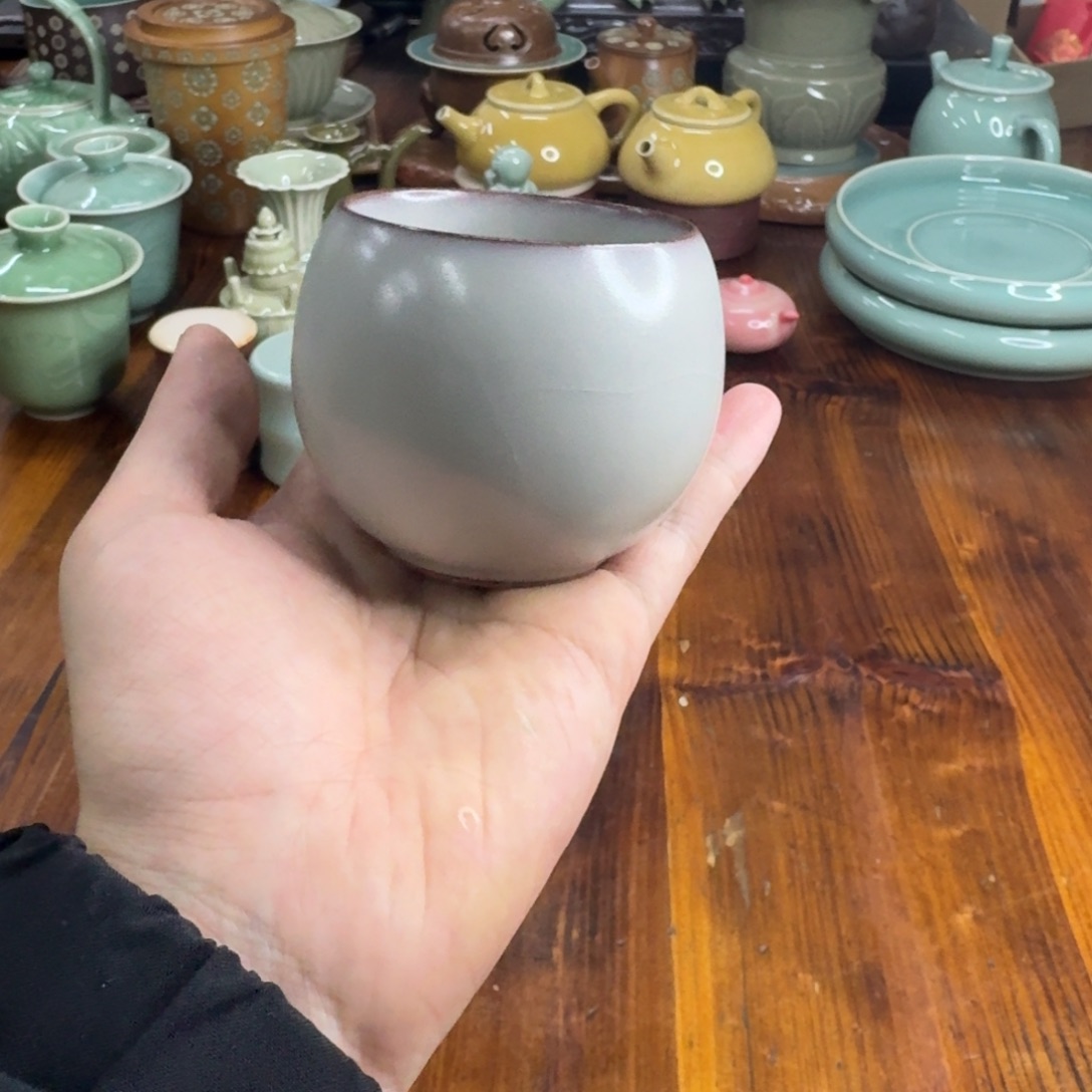 小仲青瓷茶器微瑕7743