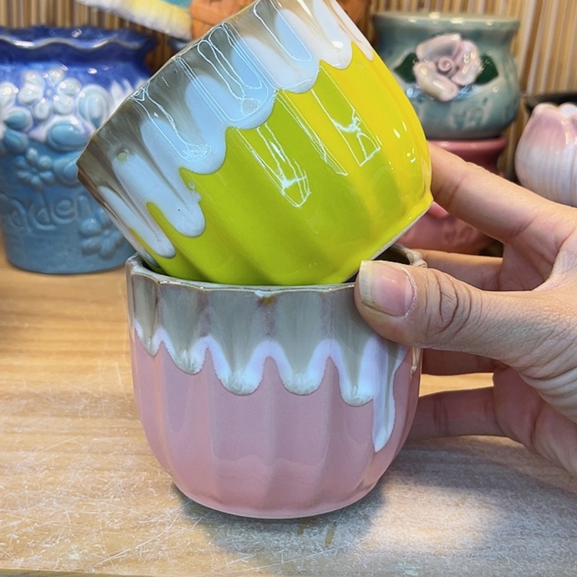 【闪购商品】陶瓷花盆