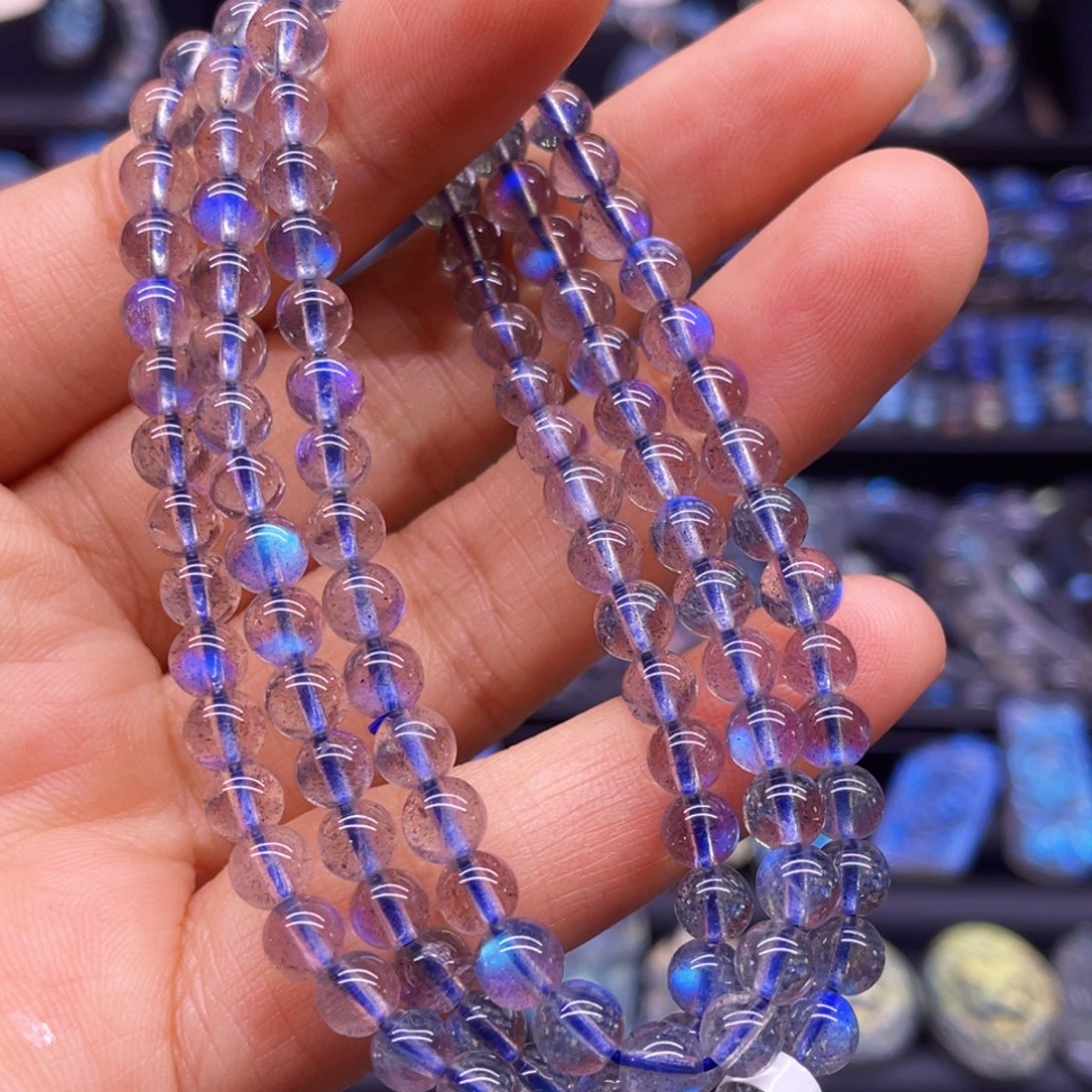 未镶嵌手串长石5.3左右