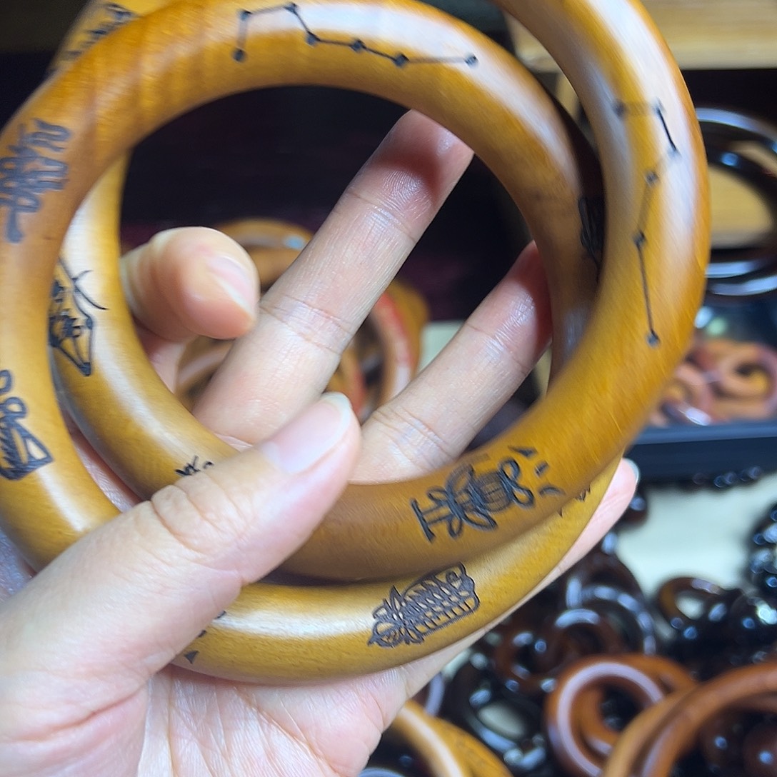 小***枫85内径枣木乾坤圈