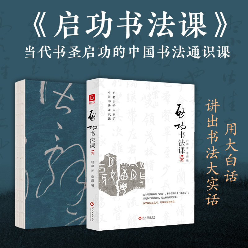 【杜子建推荐】启功书法课 刷边 大白话讲书法启功的书法通识课