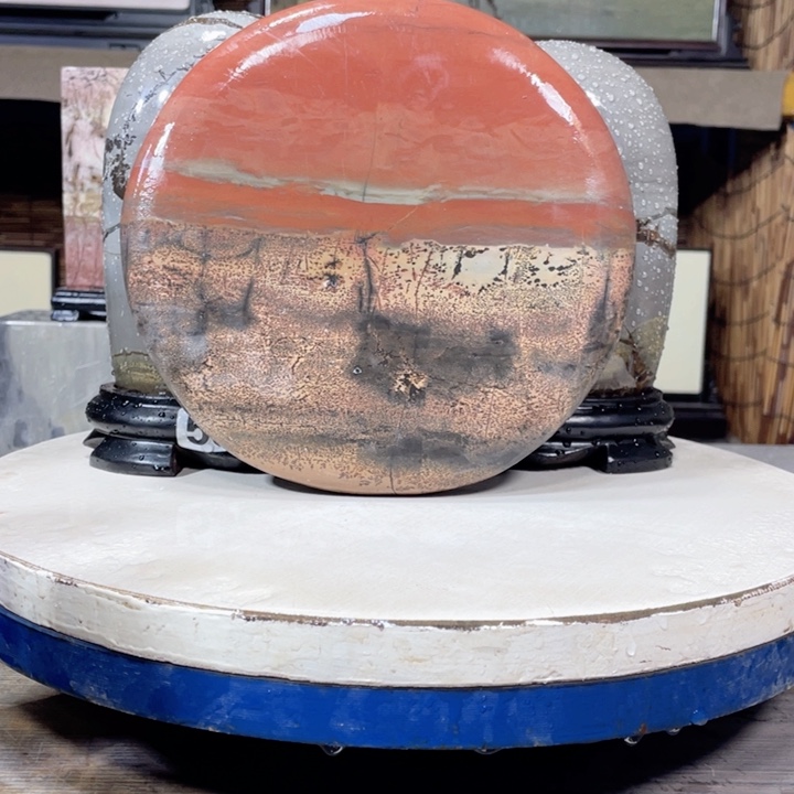 【闪购商品】石材笑**起广西天然国画石