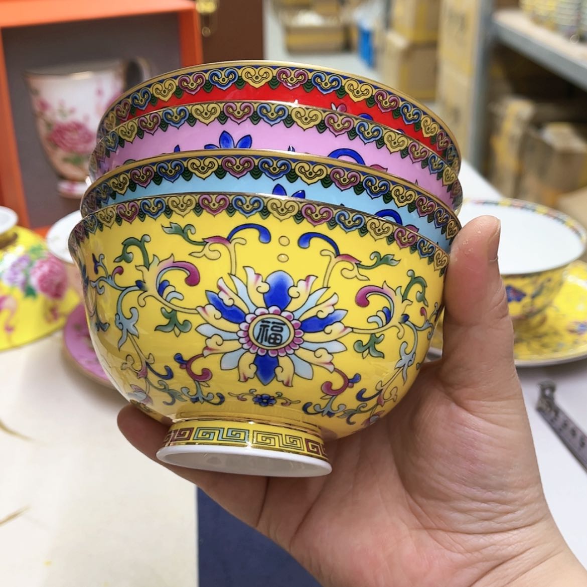 【闪购商品】骨瓷5英寸4混。。。。。。