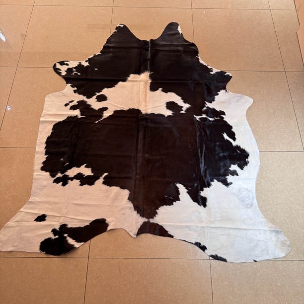 【本尼家】R224 230*195cm专拍牛皮地毯家用轻奢手工