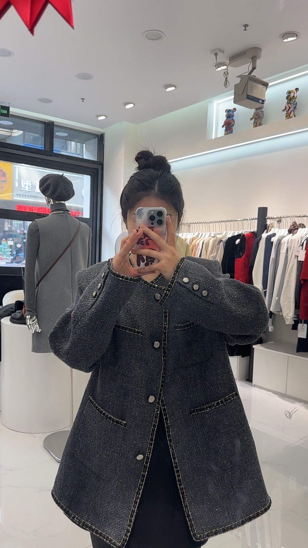 早春款小香风外套