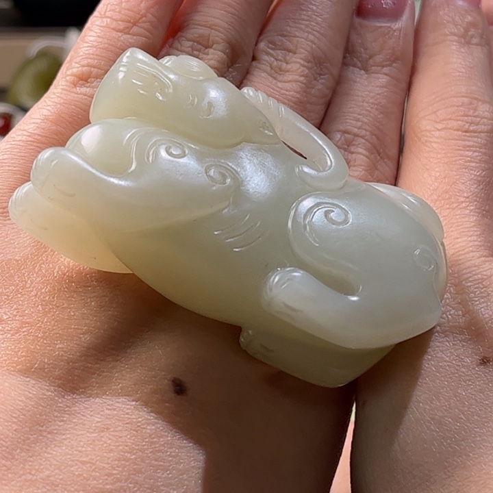 和田玉摆件未镶嵌（****斋