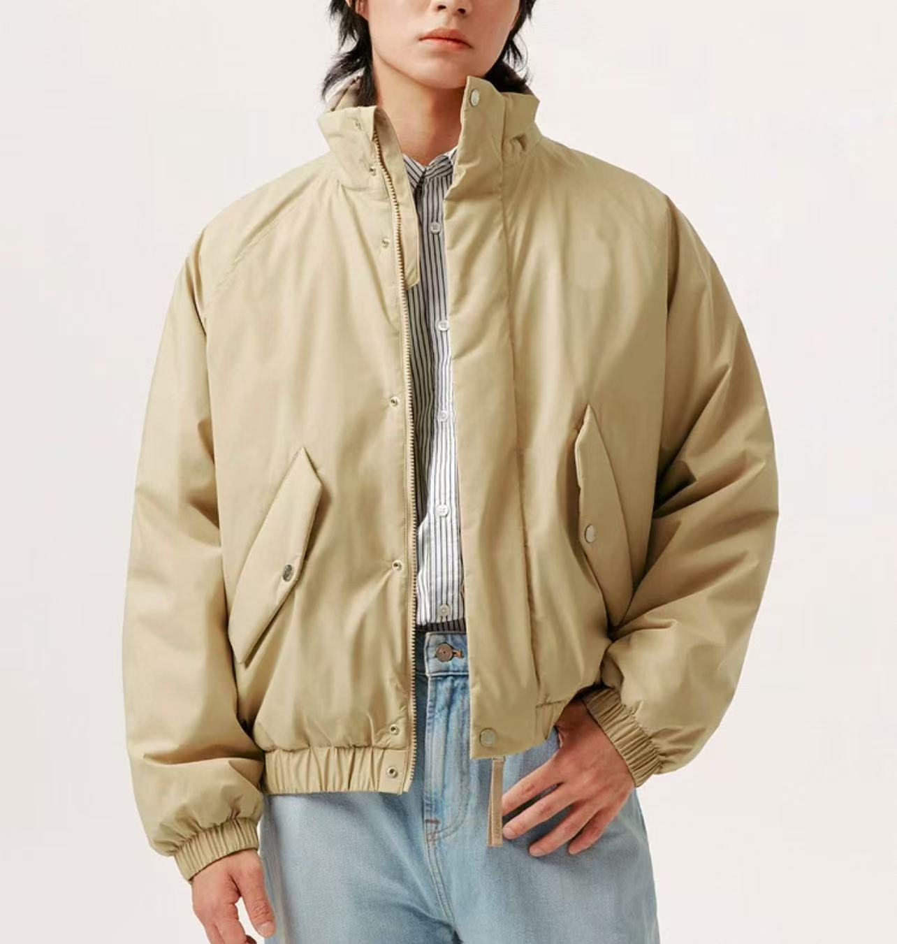 5142-立领保暖休闲棉服