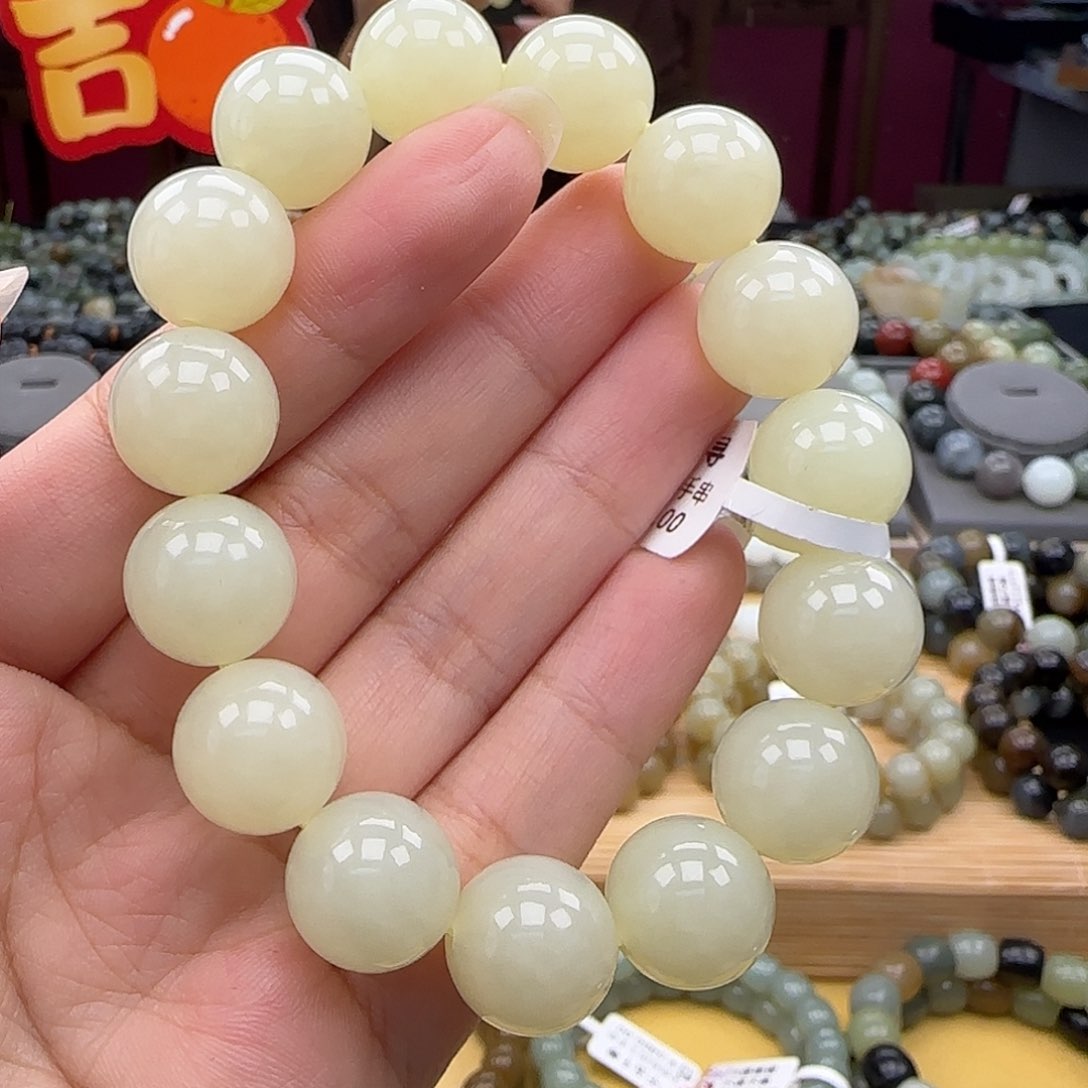 和田玉手链未镶嵌