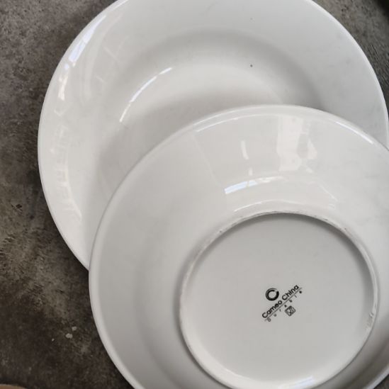 瓷八寸深盘两个！！！！！！！