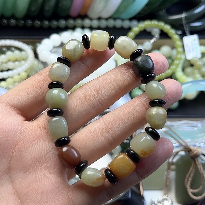 未镶嵌手串和田玉