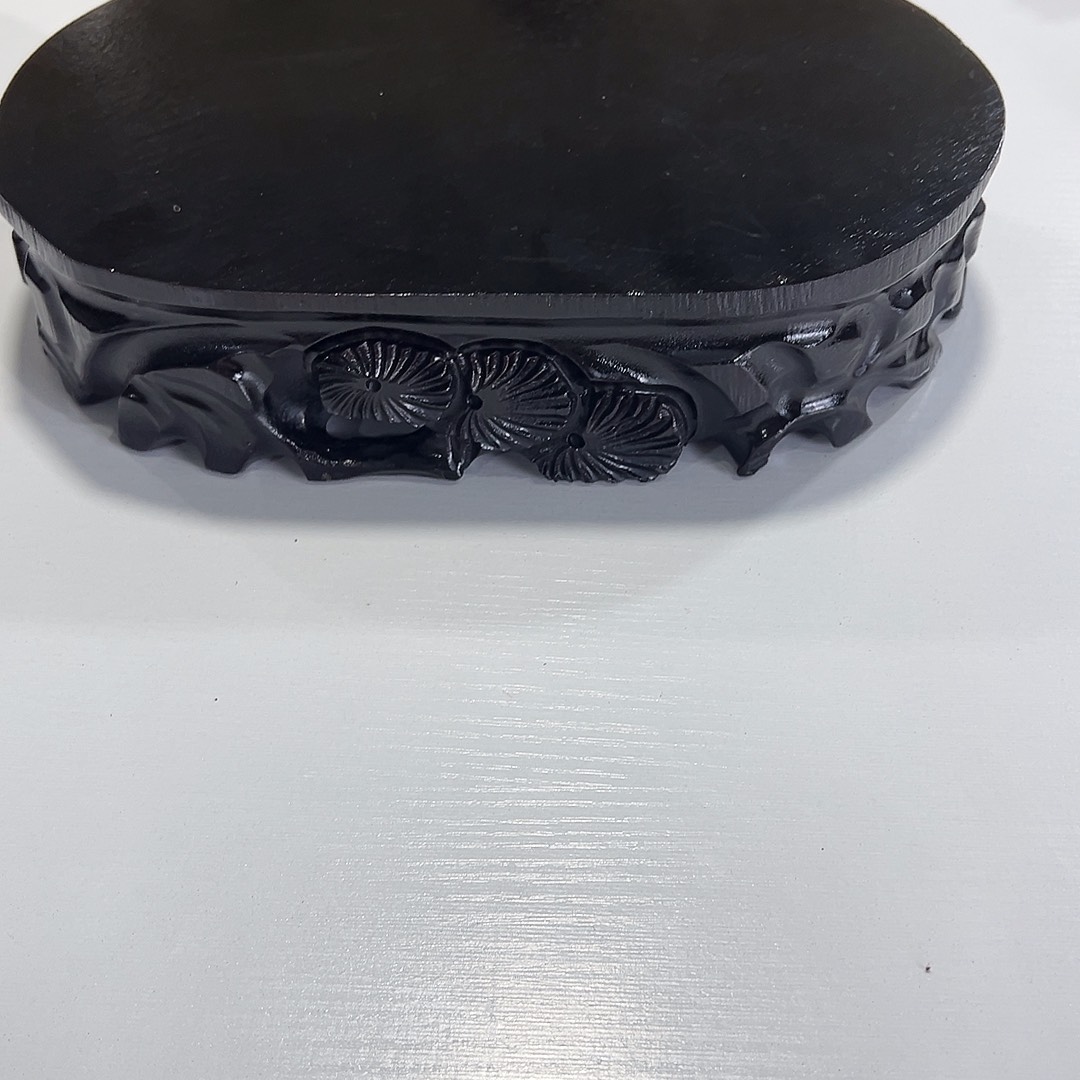 红木底座精雕工艺品