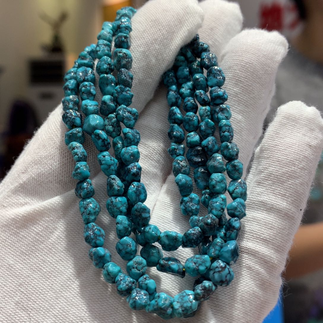 绿松石长链未镶嵌