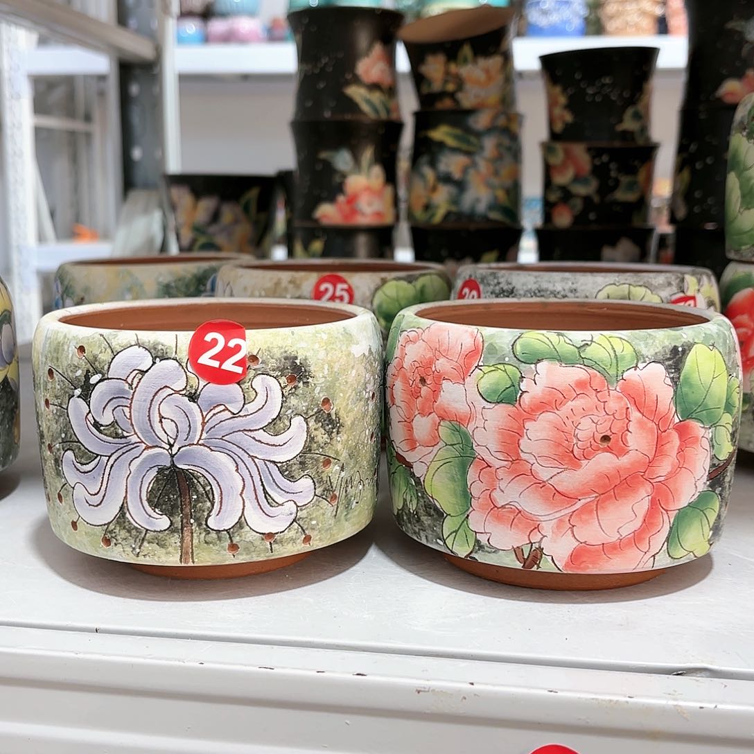 紫砂花盆手工花盆默认微瑕10/8