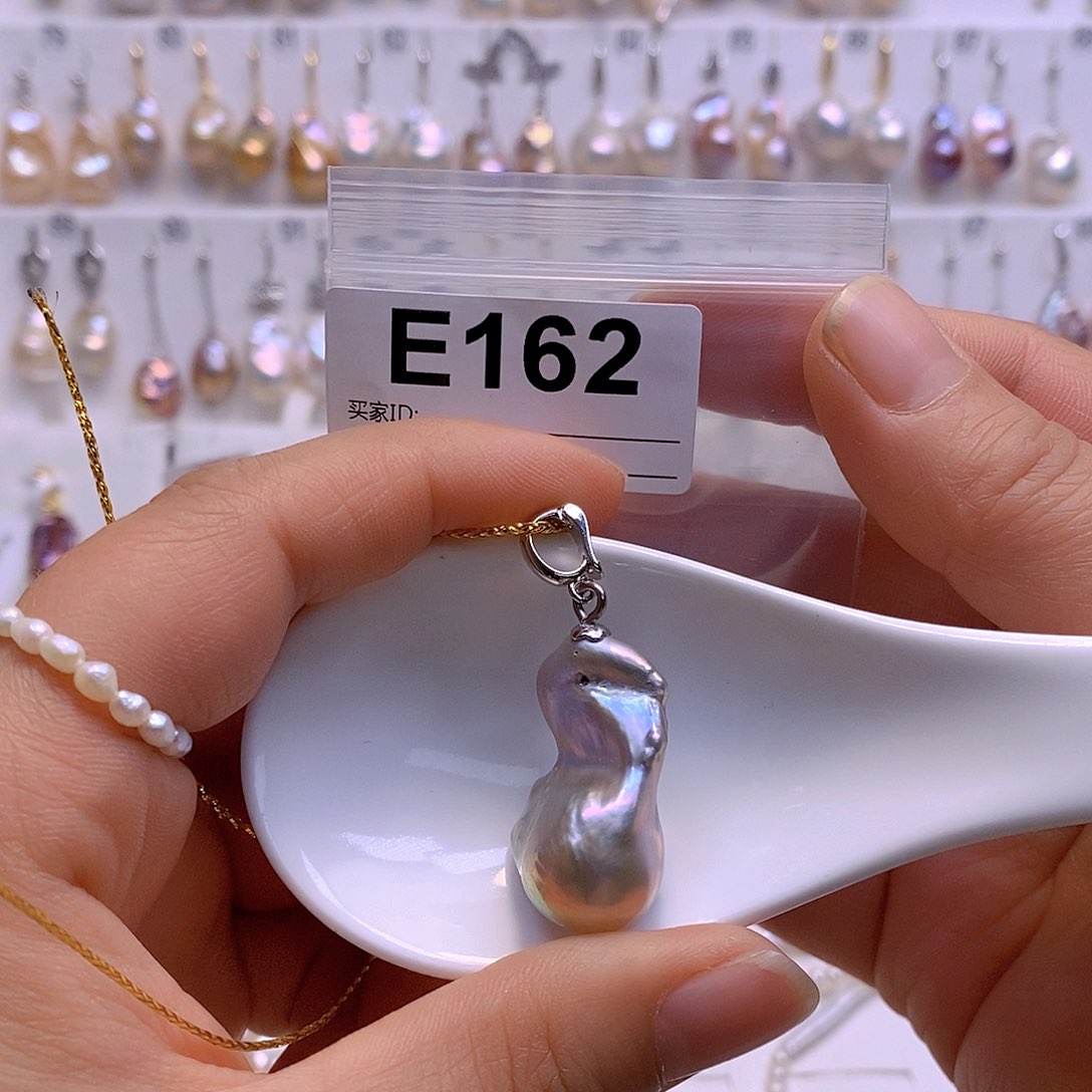 淡水珍珠颈饰银S925镶嵌