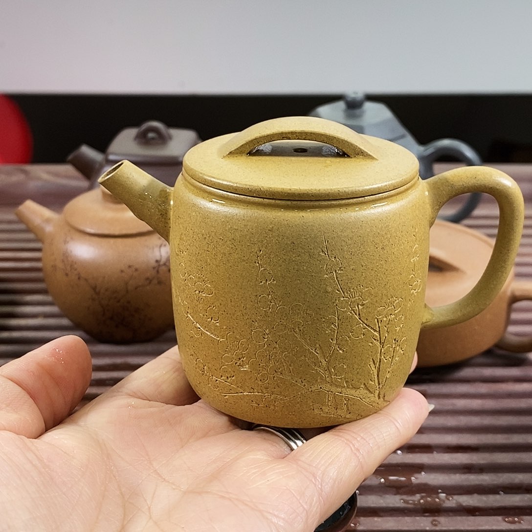紫砂茶壶阿*原矿紫砂工艺