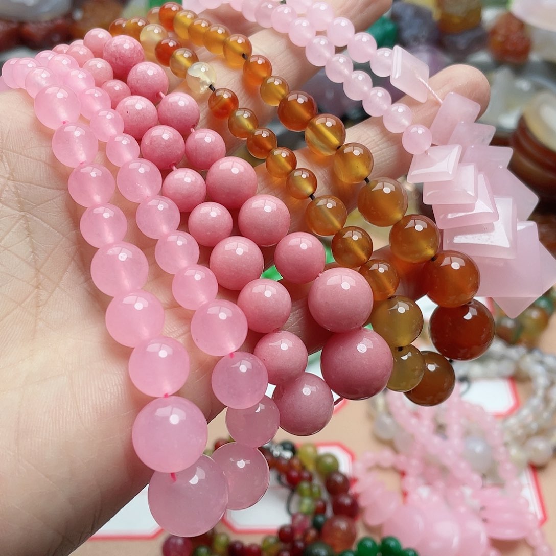 玛瑙/玉髓颈饰合金久****贵