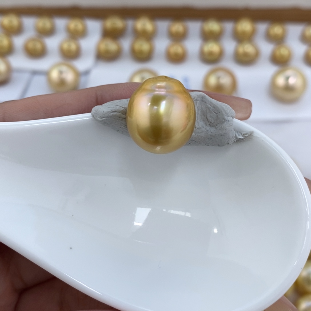 海水珍珠裸珠懒*子