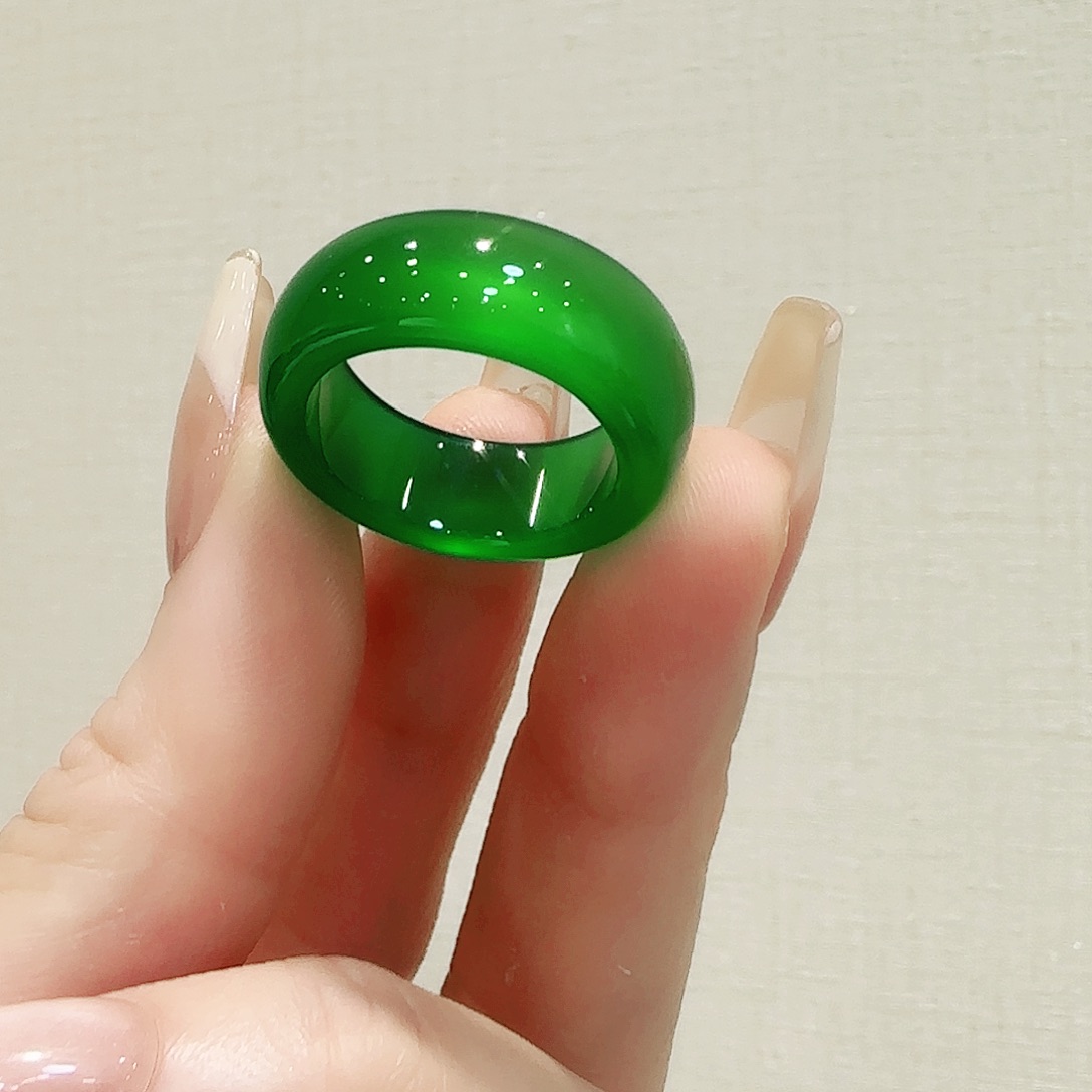玛瑙/玉髓未镶嵌戒指