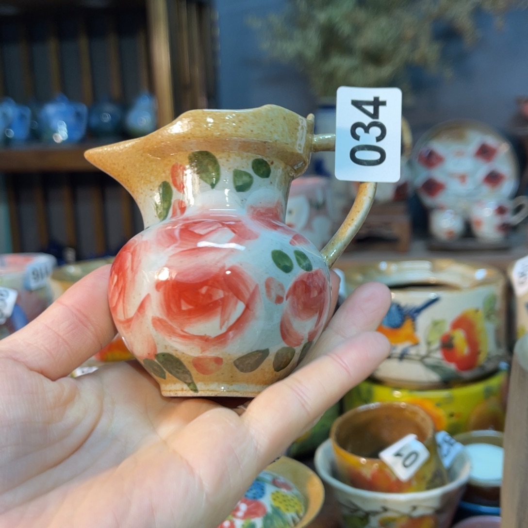 杯素浅陶瓷手工手绘