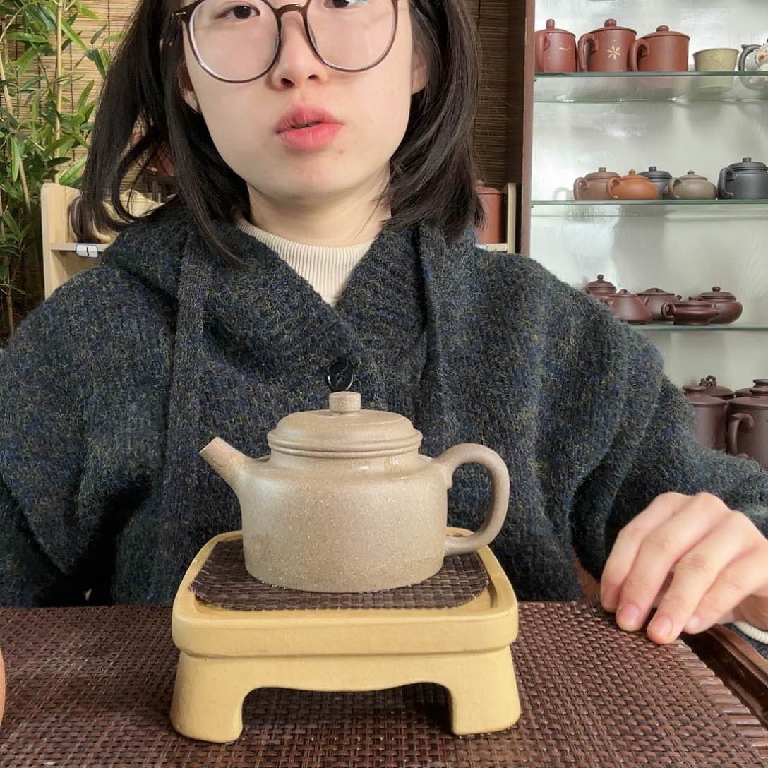 紫砂茶杯原矿五彩段炮嘴德中茶壶气窑220CC