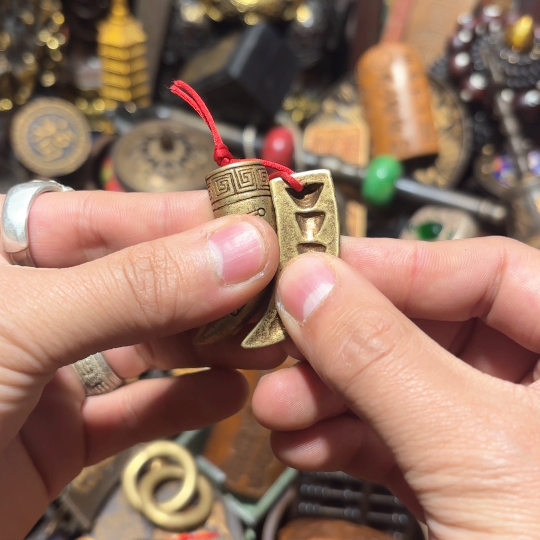 珍华铜器文玩摆件