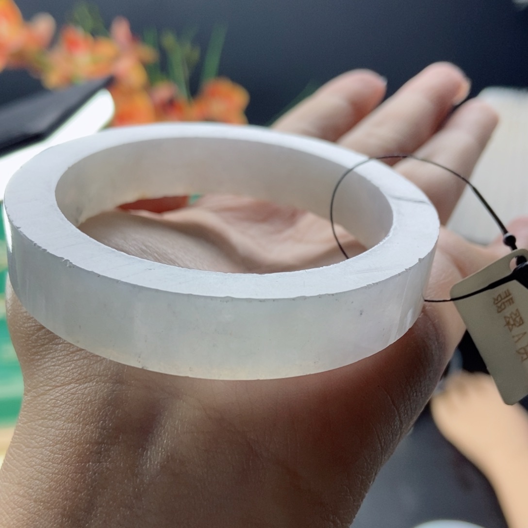 定制翡翠54-56未镶嵌起光