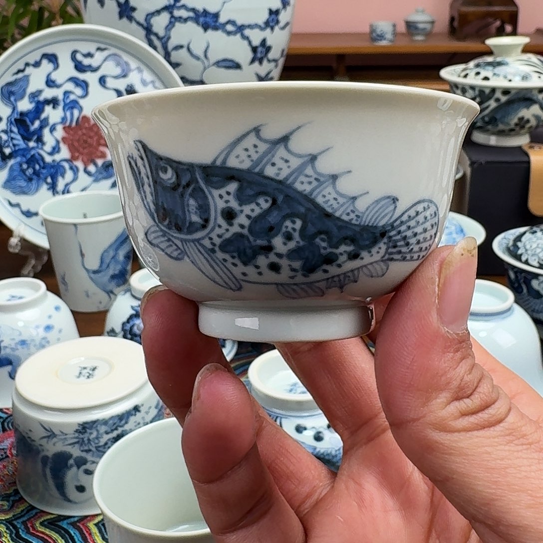 景德镇手绘茶具的