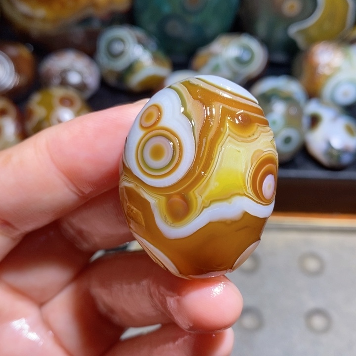 未镶嵌玛瑙/玉髓珠宝半成品119