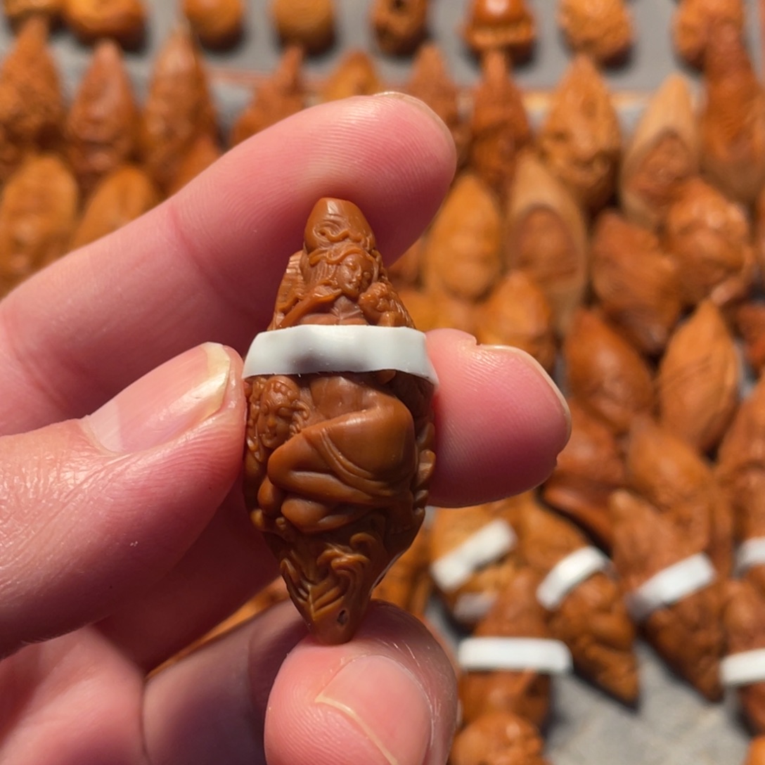 橄榄核手串/手链青蛇白蛇美女