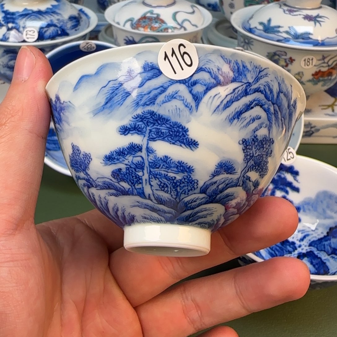 彦祖纯手工手绘茶具116