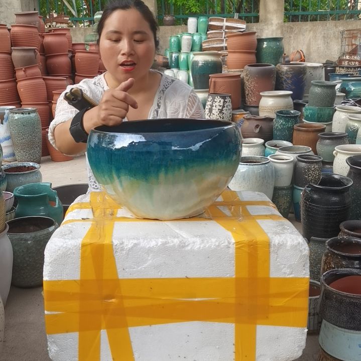 口29高19瑕疵一个盆子