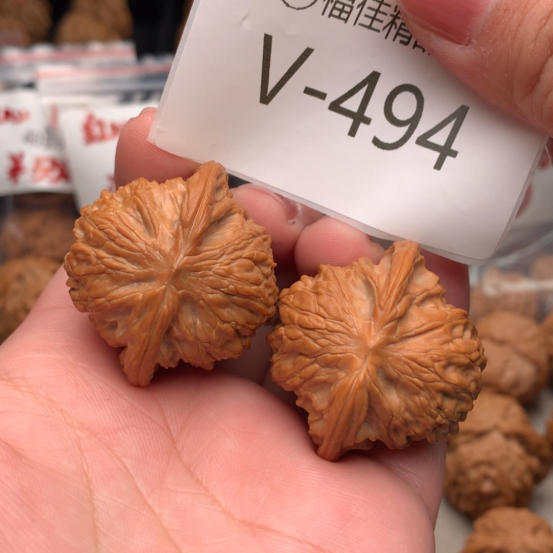 文玩核桃把件38磨盘………